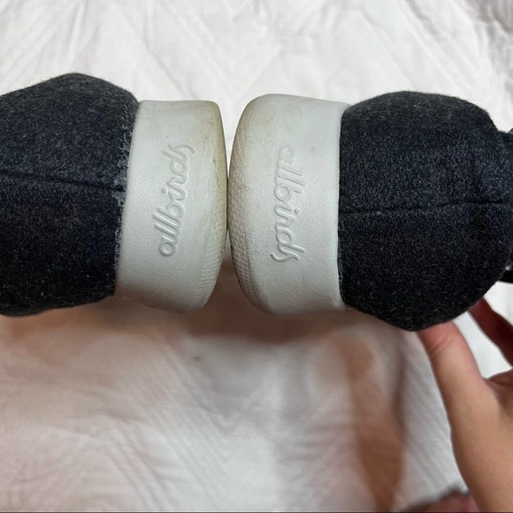 Allbirds Mens Wool Runners charcoal black size 10 - Picture 5 of 8